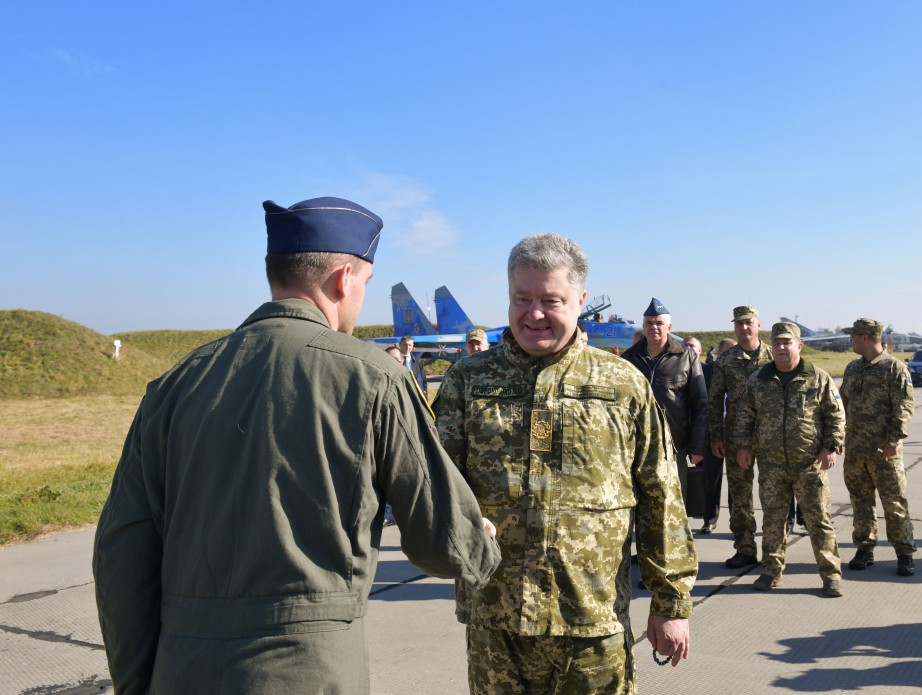 Президент України Петро Порошенко перебуває на Хмельниччині