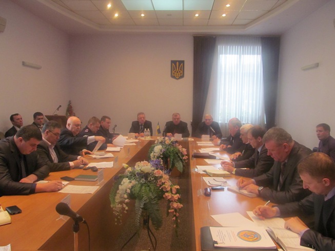 Відбулось позачергове засідання обласної комісії з питань ТЕБ і НС