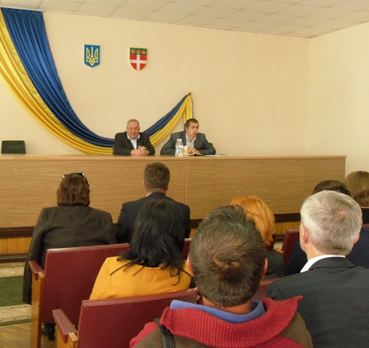 В Ізяславі працювала робоча група обласної державної адміністрації
