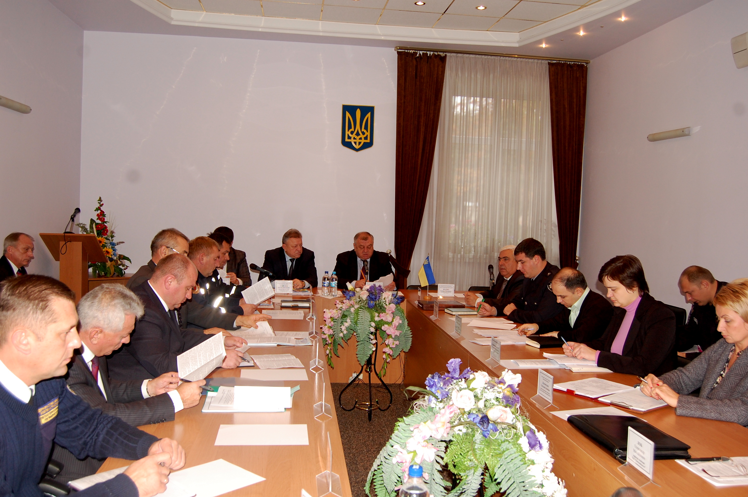 Відбулося планове засідання обласної комісії з ТЕБ і НС