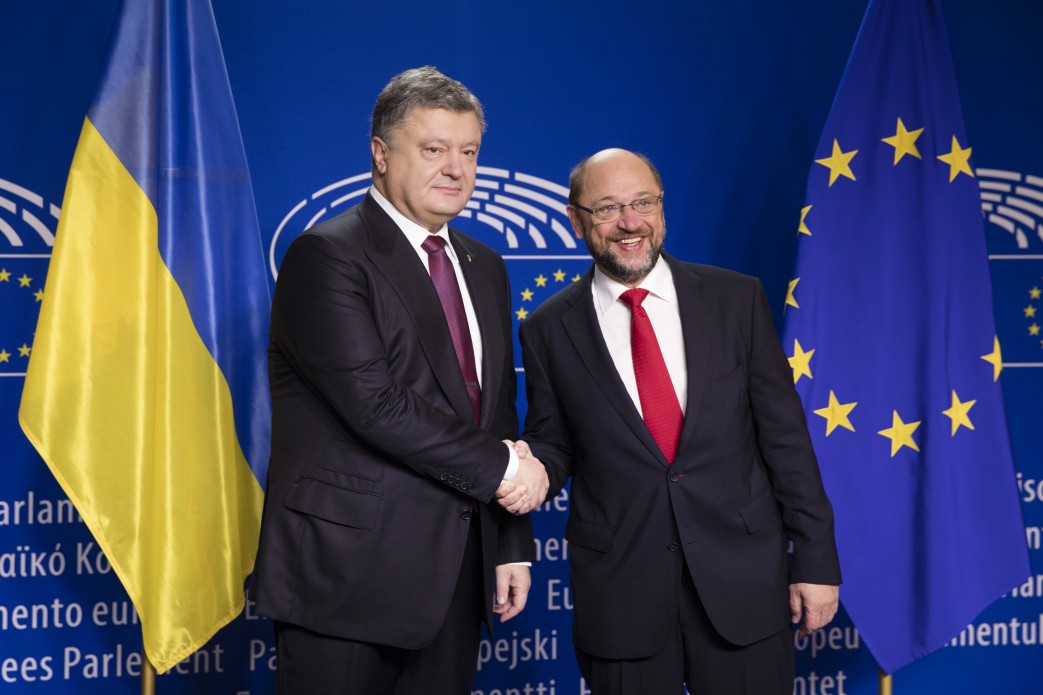 У Європарламенті є стабільна більшість для запровадження безвізового режиму з Україною – зустріч Петра Порошенка та Мартіна Шульца