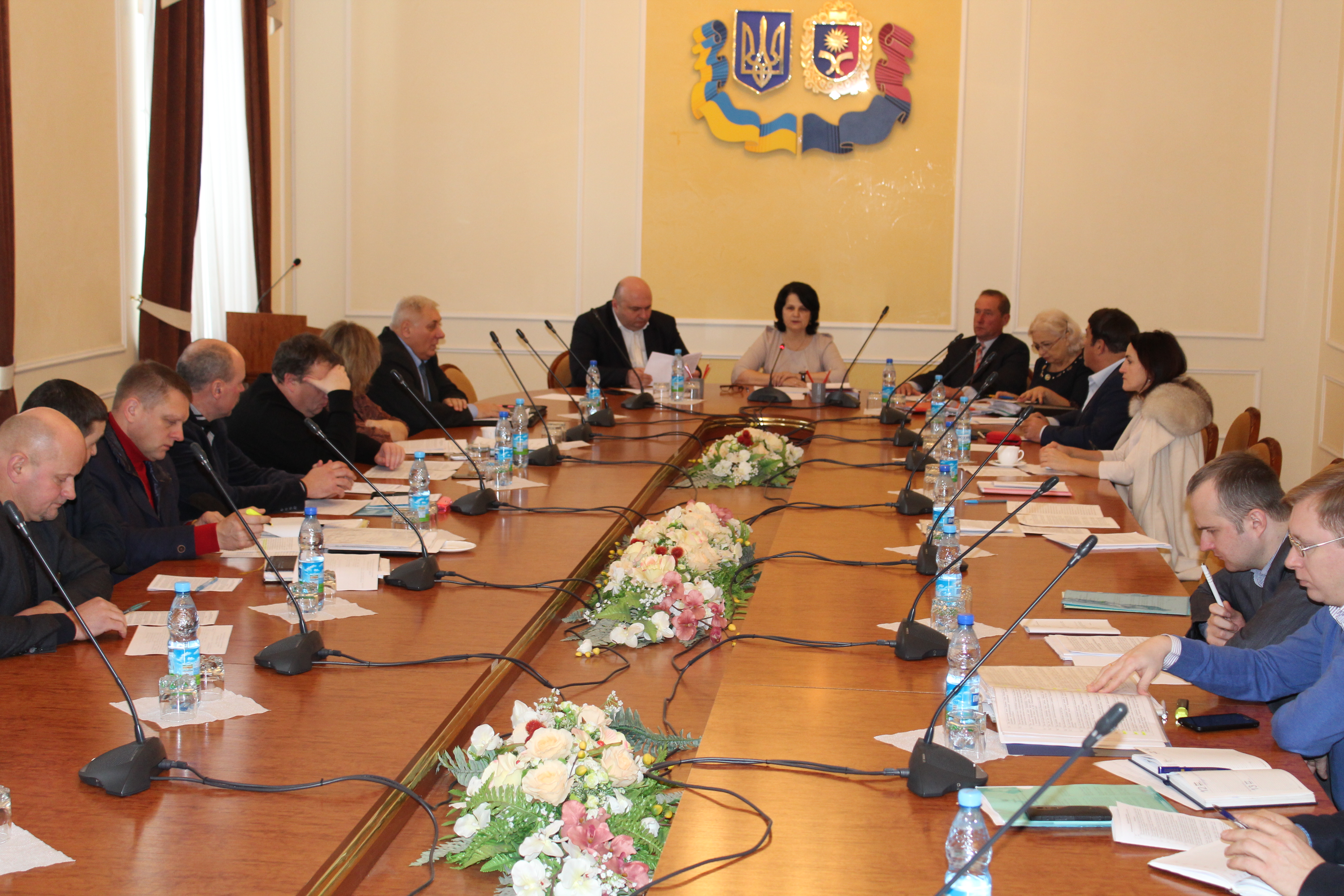 Президія обласної ради погодила питання порядку денного чергової сесії