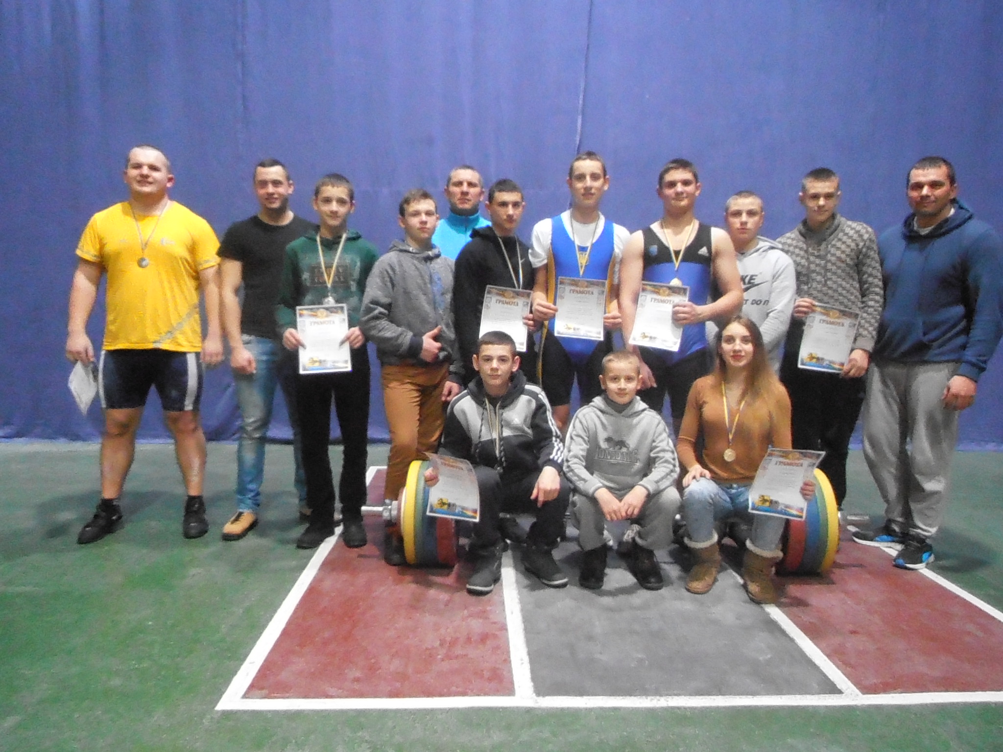 В області змагалися спортсмени з важкої атлетики