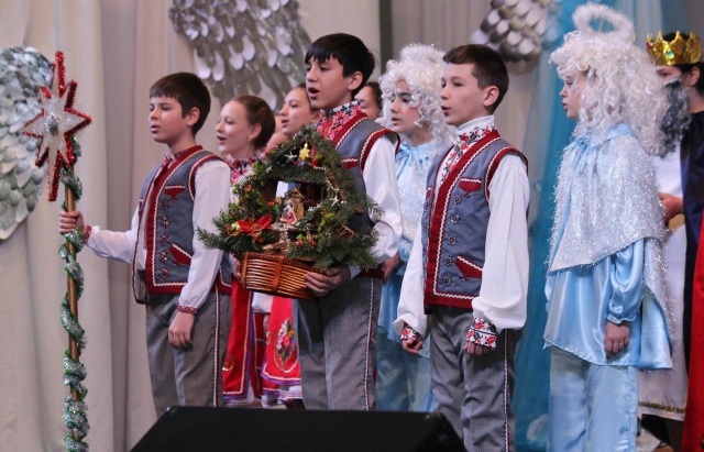 Яскраво запалала “Різдвяна зіронька”