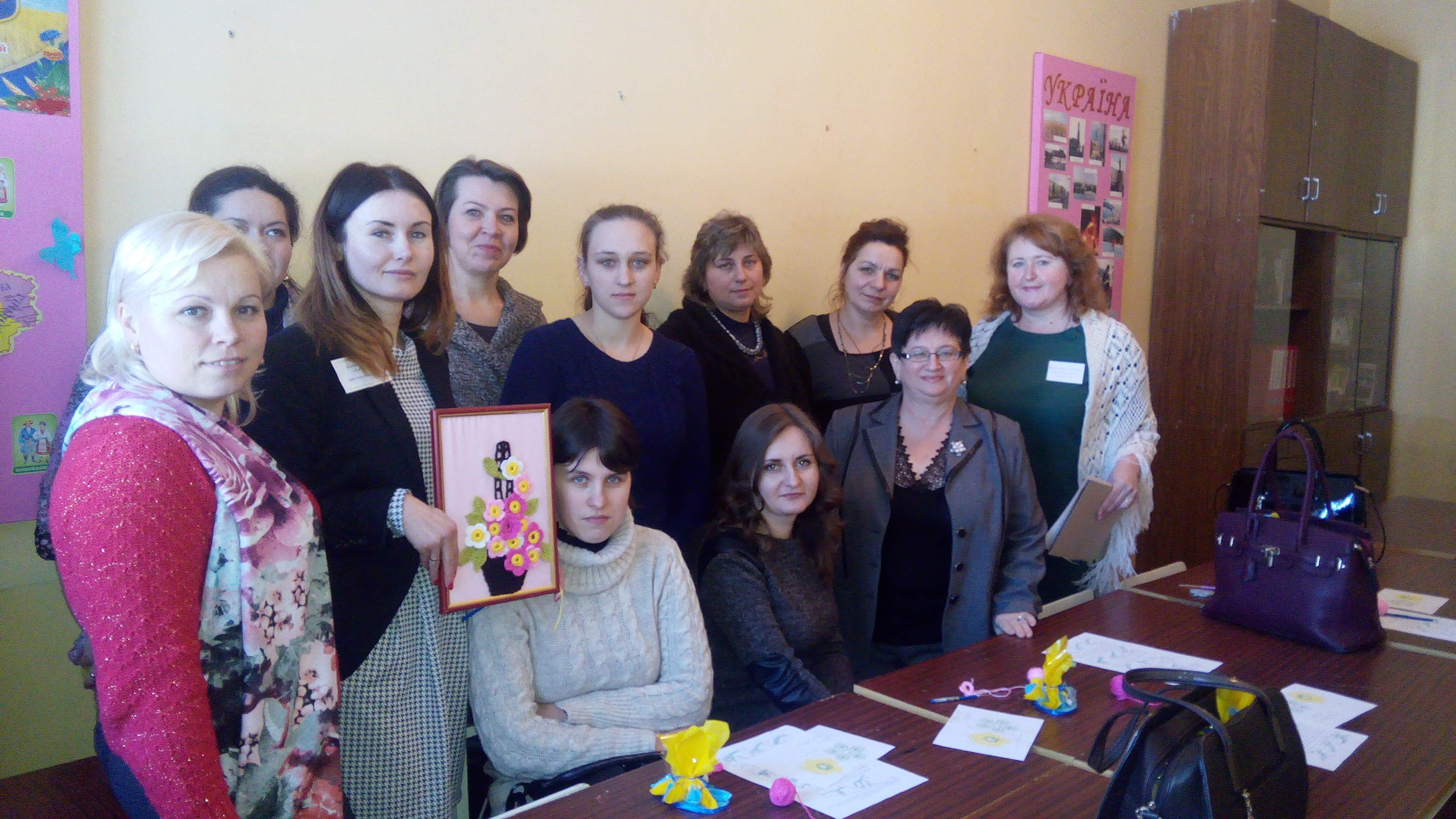 Обласний семінар-практикум керівників гуртків декоративно-ужиткового мистецтва відбувся у Хмельницькому районі
