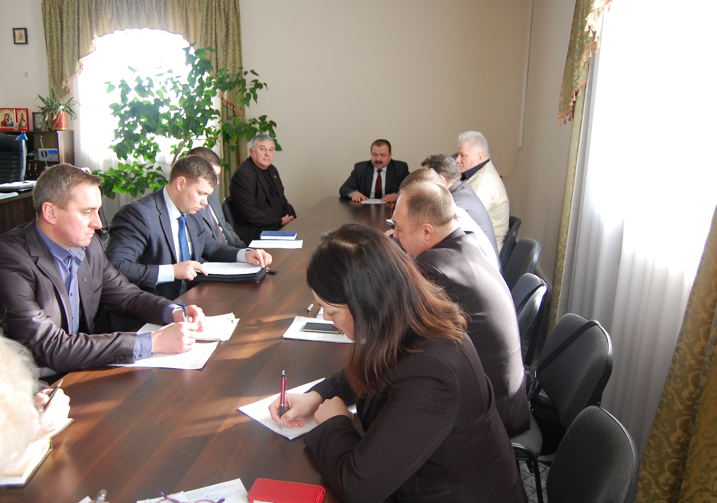 Засідання робочої групи при облдержадміністрації  щодо вивчення ситуації, яка склалася на  ПАТ «Полонський гірничий комбінат» та ПрАТ «Шепетівський кар’єр «Пронекс»