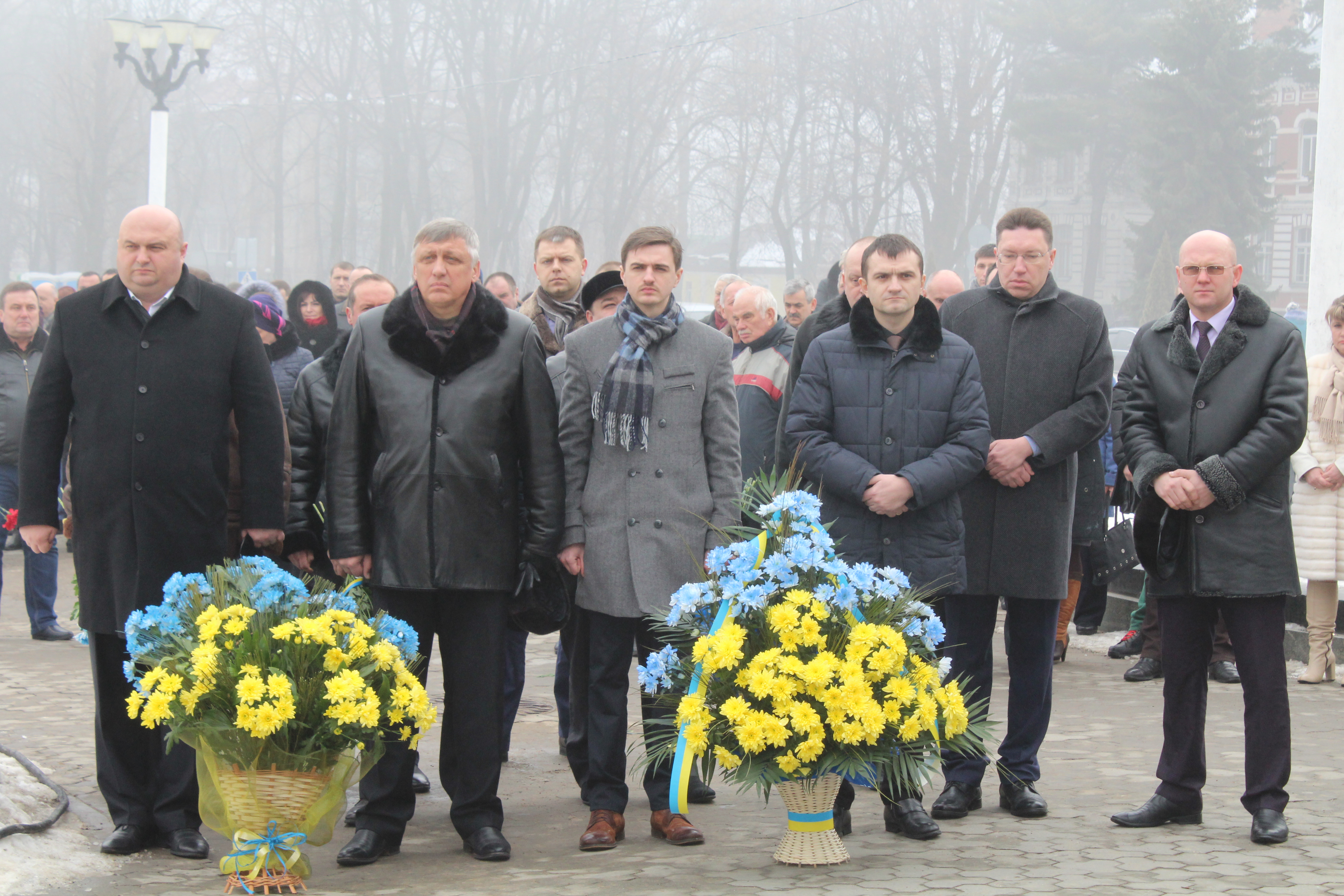 Хмельниччина вшанувала подвиг учасників Революції гідності та Героїв Небесної Сотні