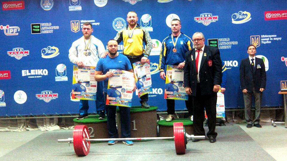 Відбувся чемпіонат України з пауерліфтингу серед ветеранів