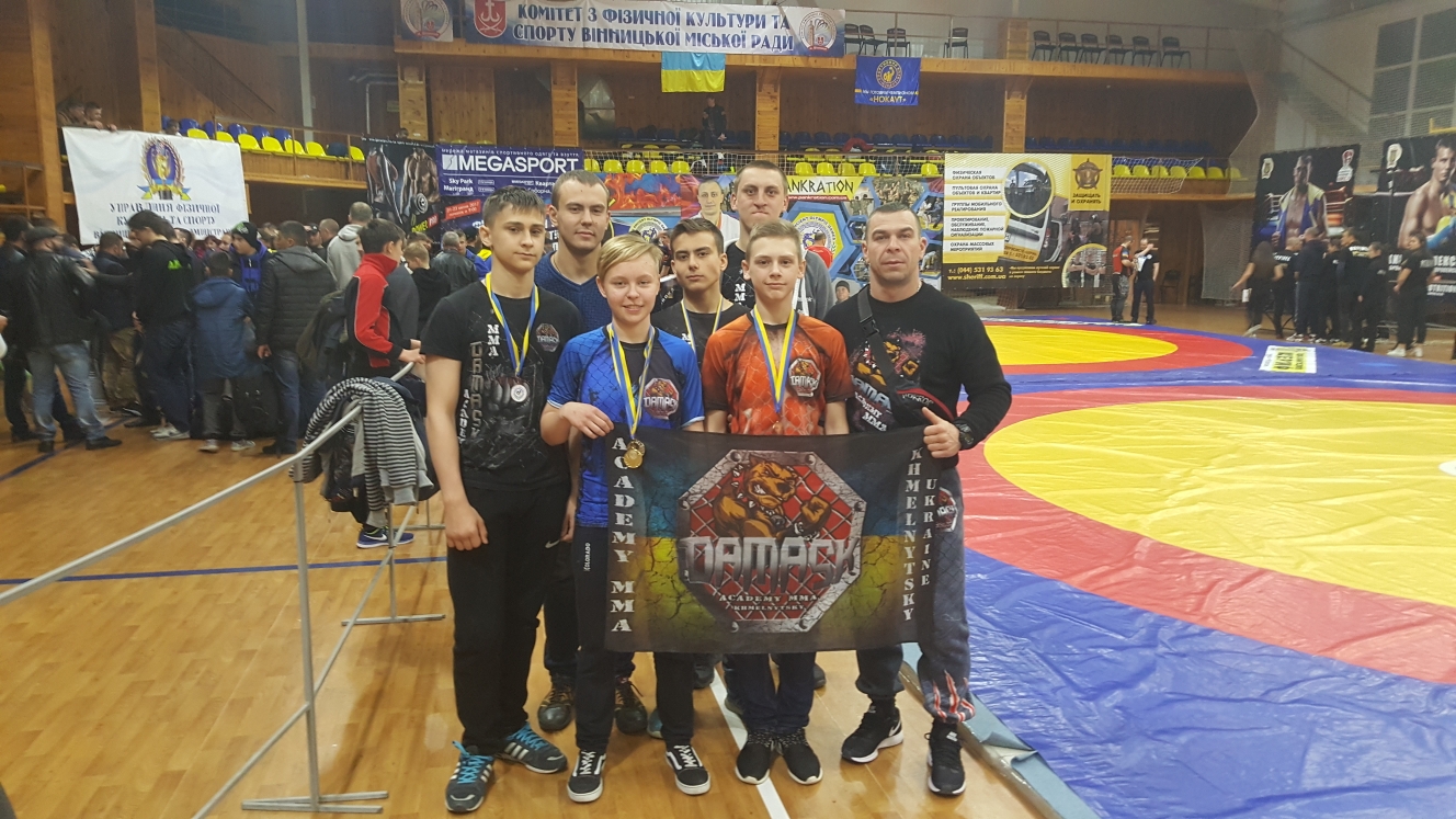 Хмельничани здобули золоті нагороди на та  Чемпіонаті України з панкратіону