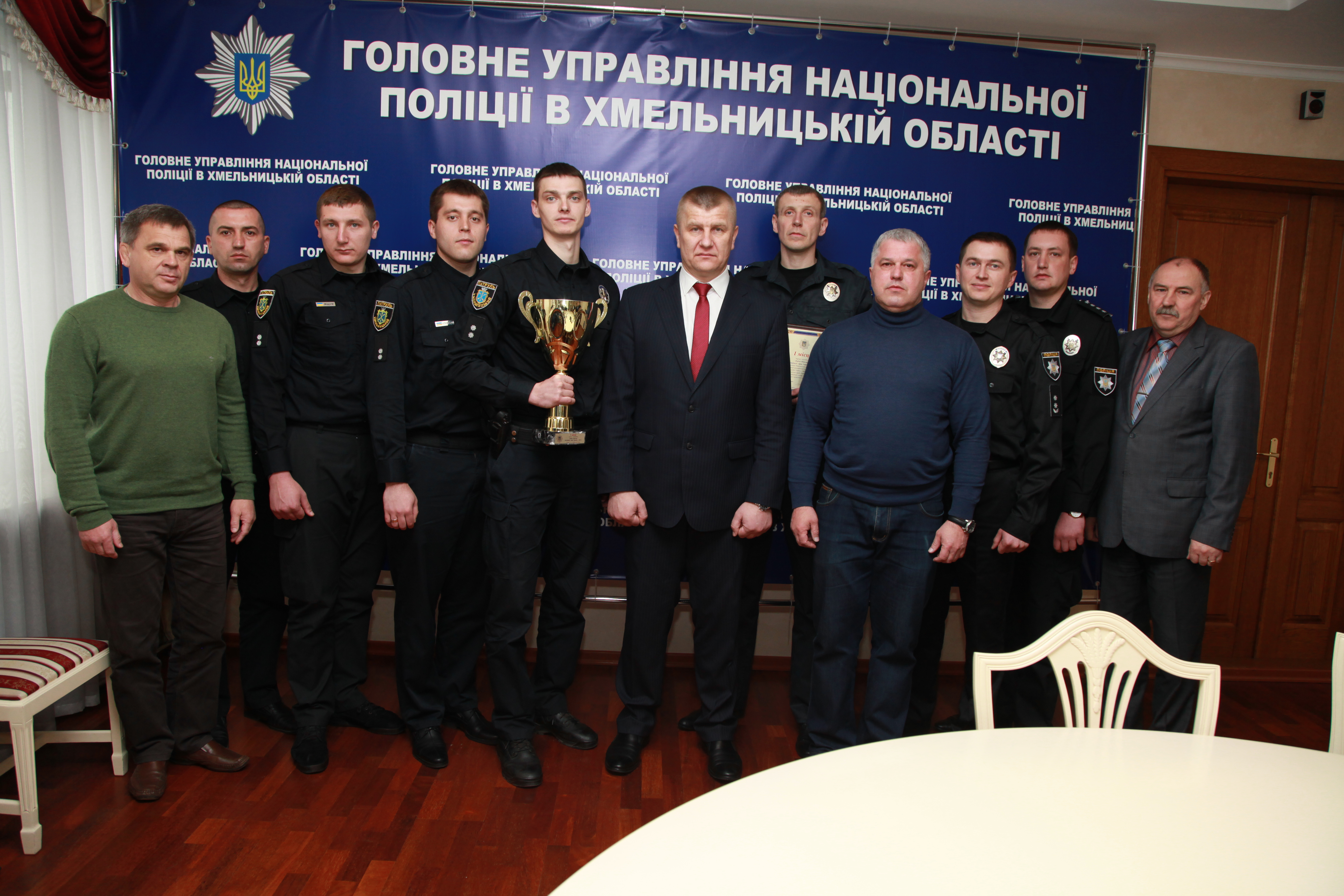 Команда Головного управління Національної поліції в Хмельницькій області володар Кубку міністра внутрішніх справ з волейболу