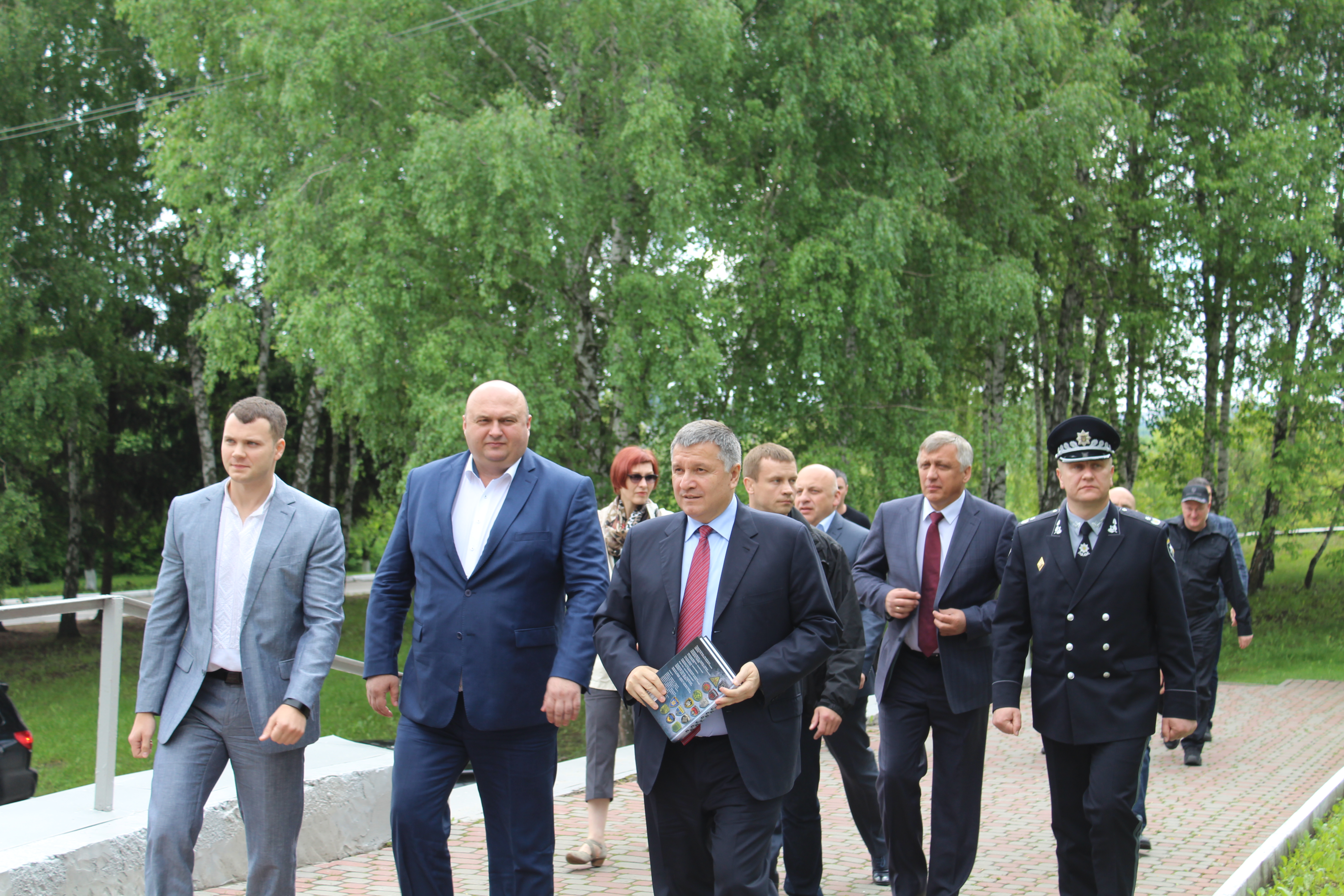Робочий візит Міністра внутрішніх справ України Арсена Аваков та Голови Національної поліції України Сергія Князєва на Хмельниччині