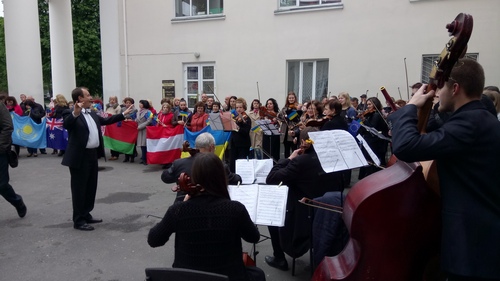 Працівники галузі культури області яскраво та видовищно привітали учасників Міжнародного конкурсу віолончелістів “ProArt-2017”