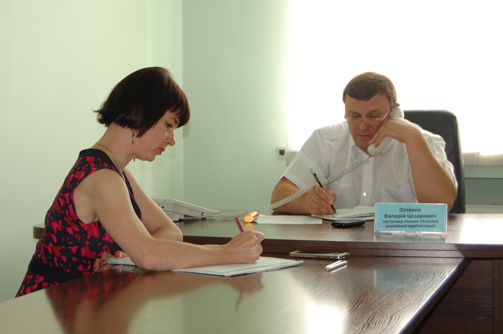 Валерій Олійник відповідав на запитання краян