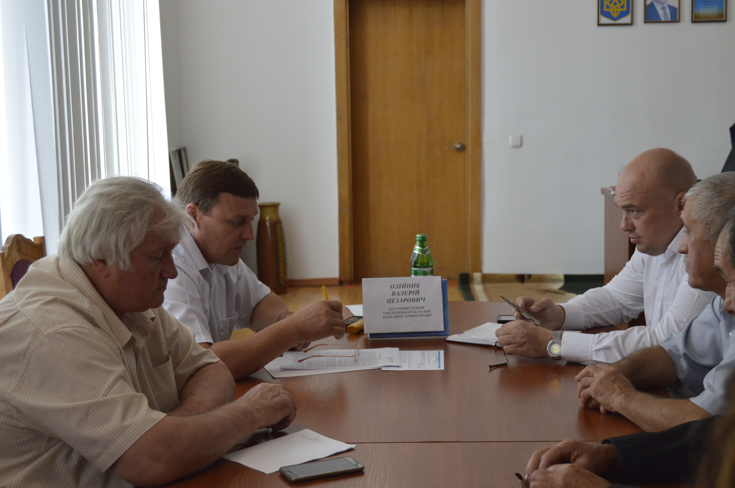 Валерій Олійник провів виїзний прийом громадян на Шепетівщині