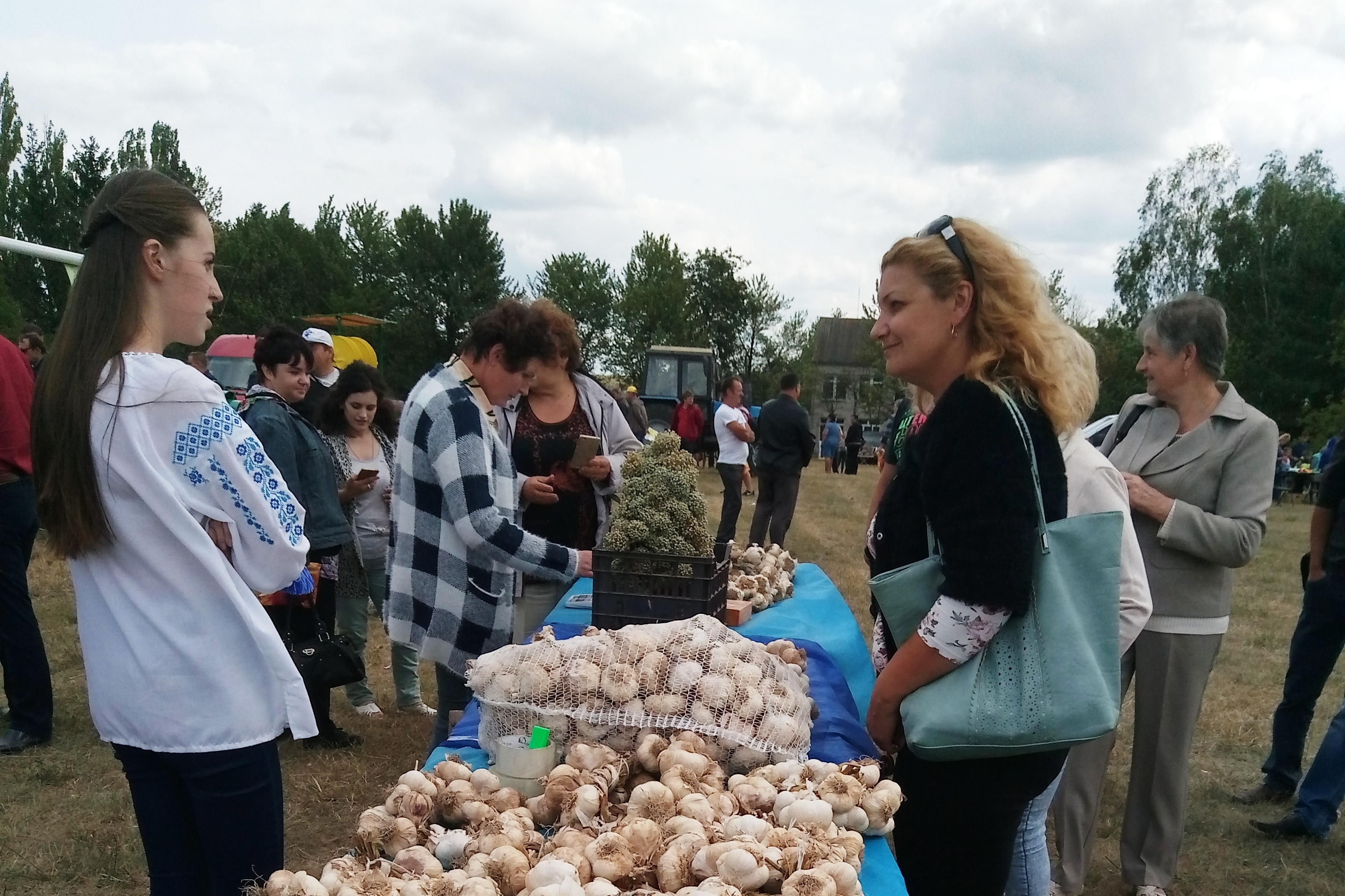 На Хмельниччині відбувся фестиваль часнику