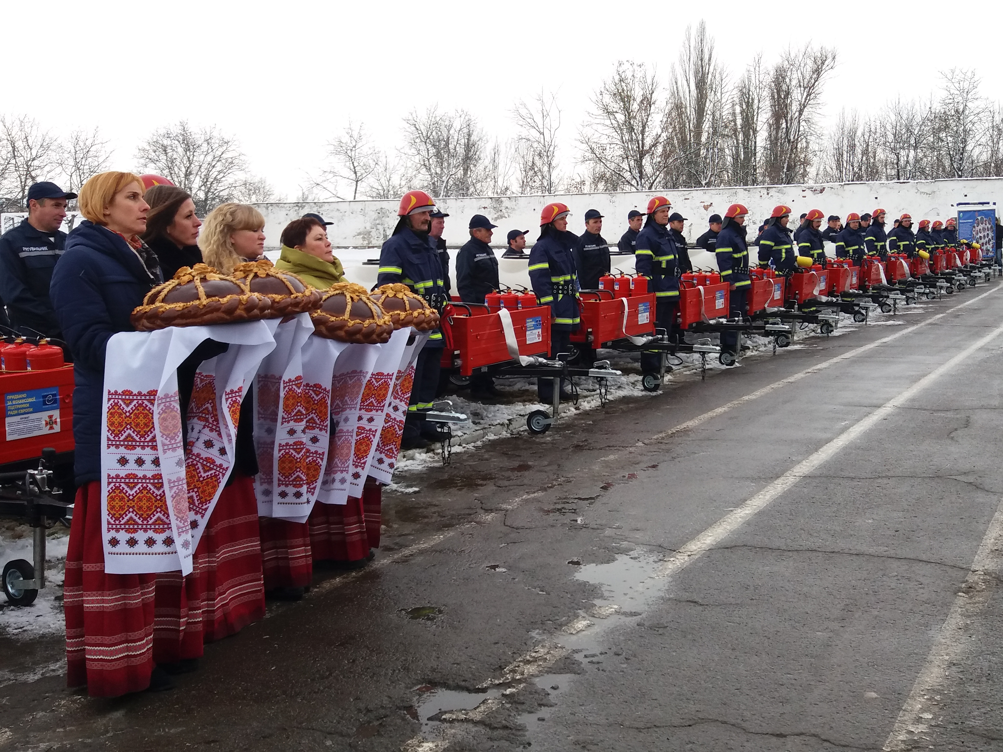 На Дунаєвеччині запрацювала перша в державі мережа добровільних пожежних дружин