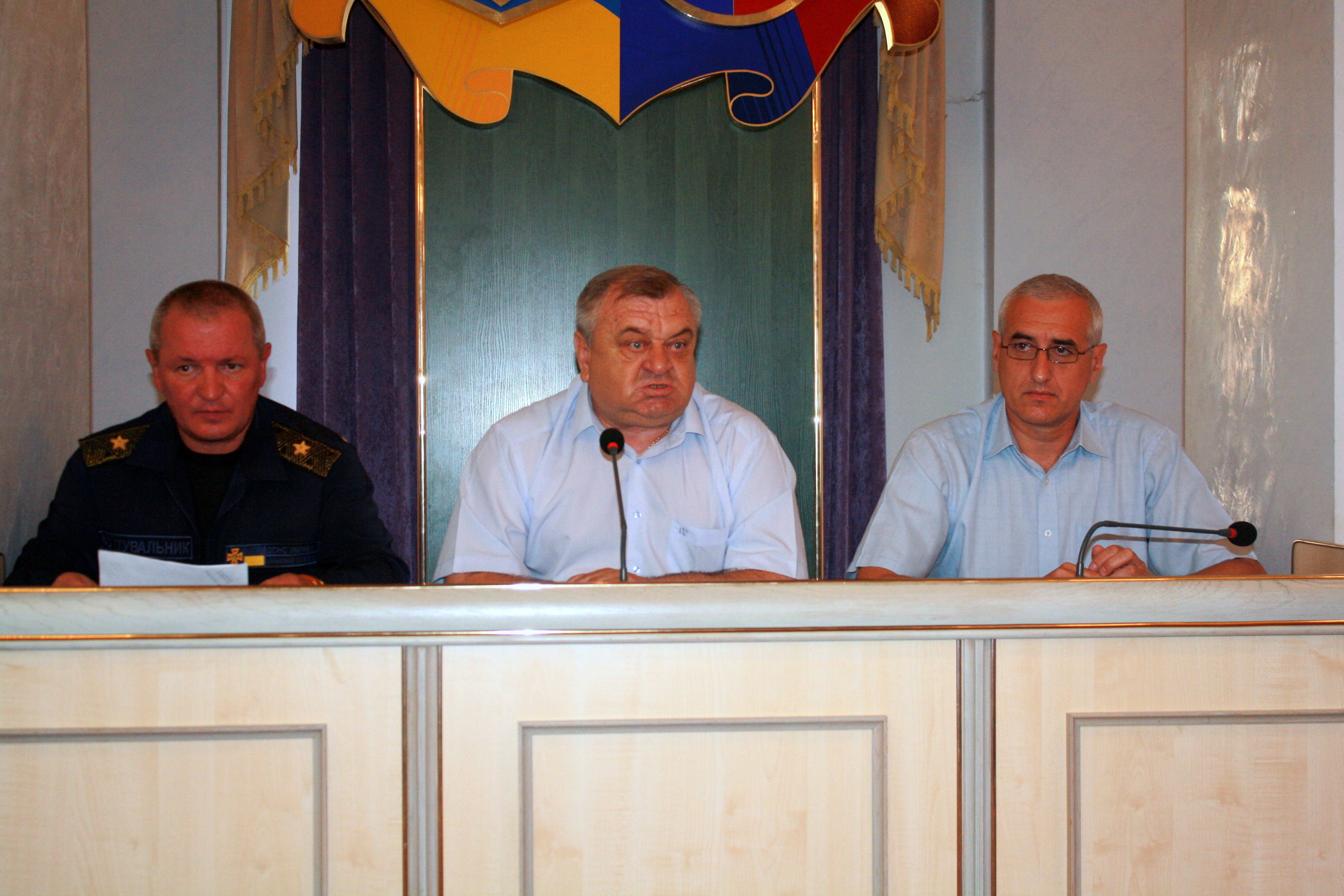 В облдержадміністрації відбулося позачергове засідання ТЕБ і НС