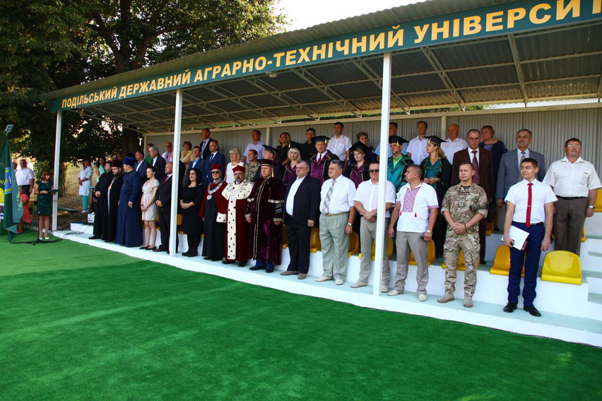 Володимир Кальніченко привітав колектив та студентів Подільського державного аграрно-технічного універститету з Днем знань