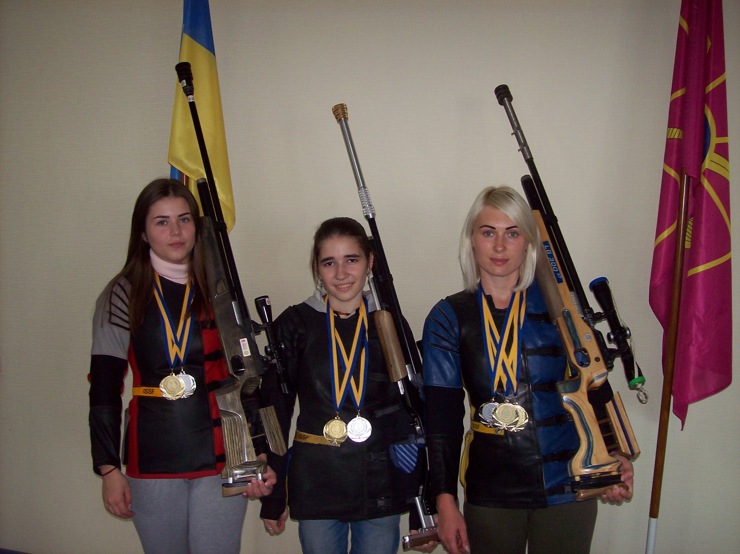 Хмельничани гідно виступили на чемпіонаті України з кульової стрільби