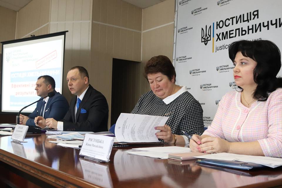 Відбулося засідання колегії Головного територіального управління юстиції  у Хмельницькій області   