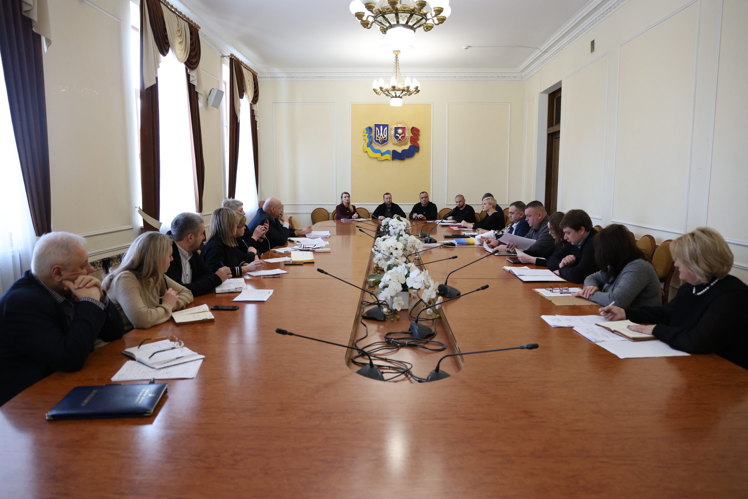 Сергій Тюрін провів нараду зі структурними підрозділами ОВА