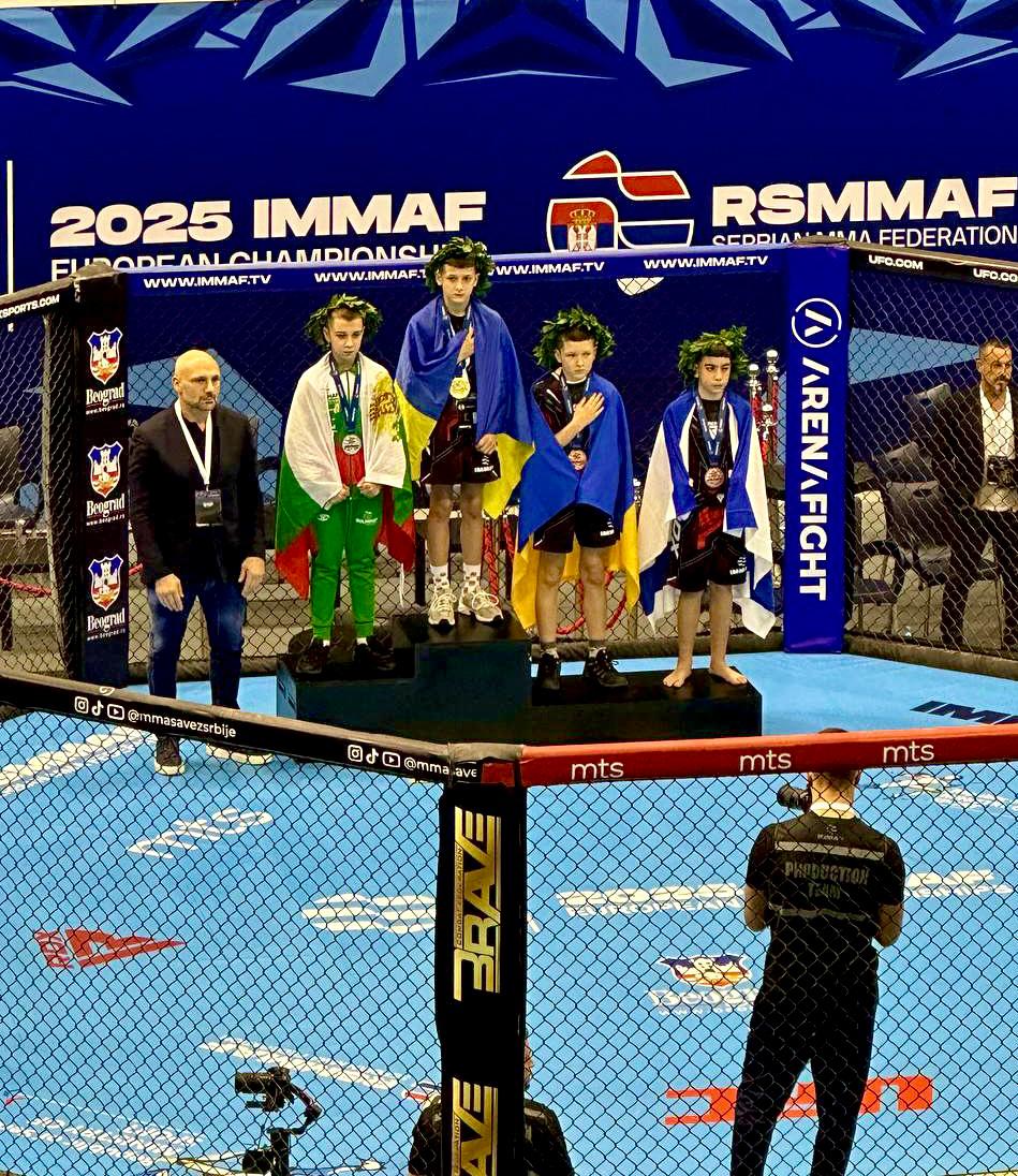 Здобутки наших спортсменів зі змішаних єдиноборств ММА на чемпіонаті Європи!