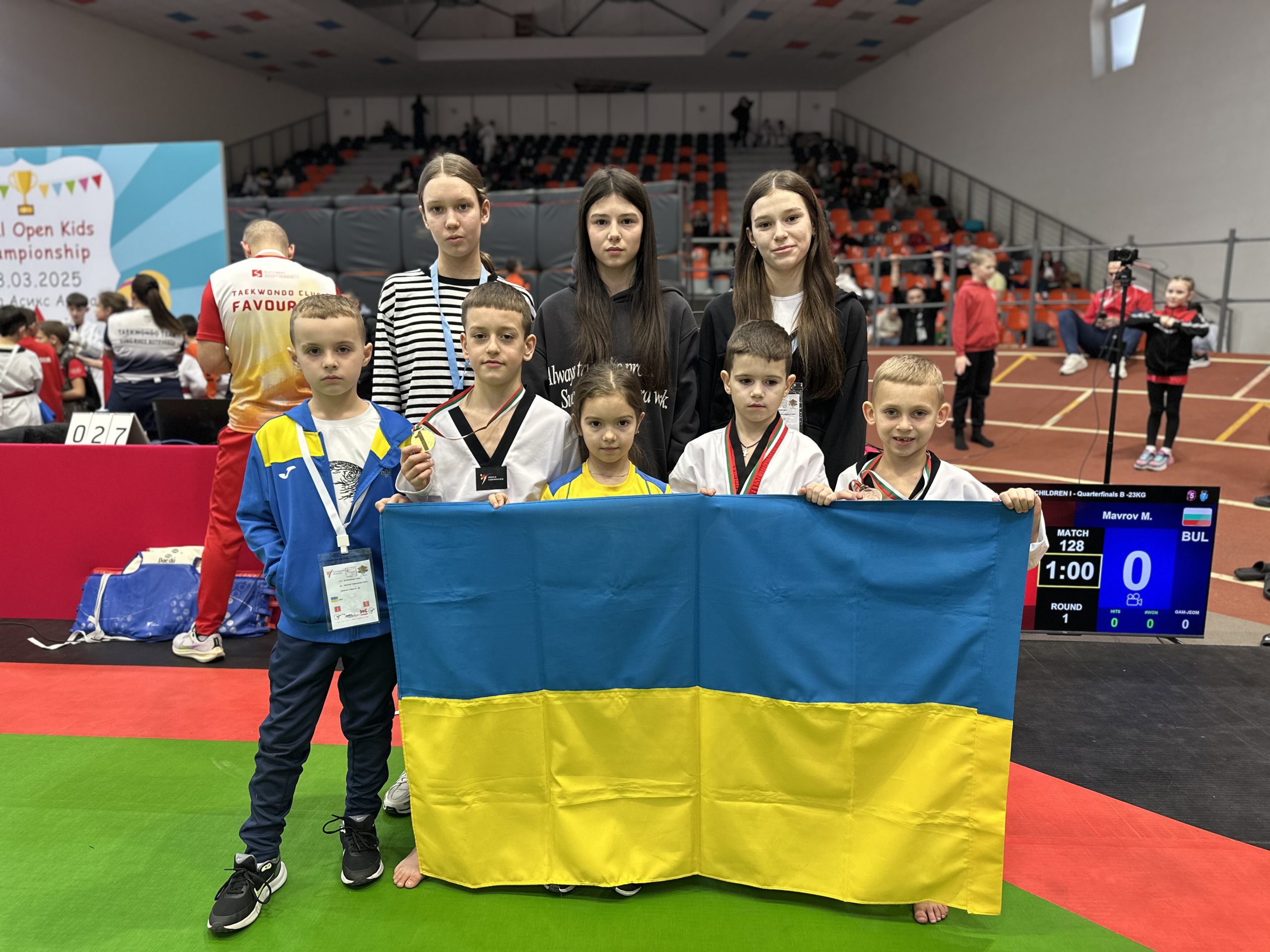 Міжнародні змагання з тхеквондо ВТФ у Болгарії