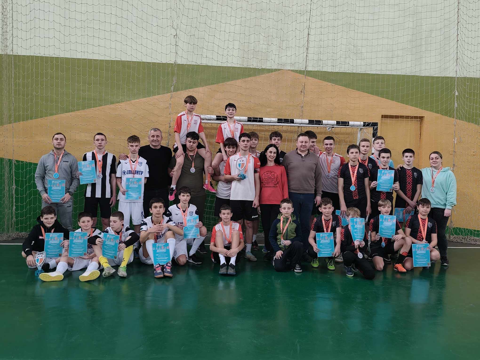 У Кам’янець-Подільському відбулися фінальні змагання з футзалу серед юнаків