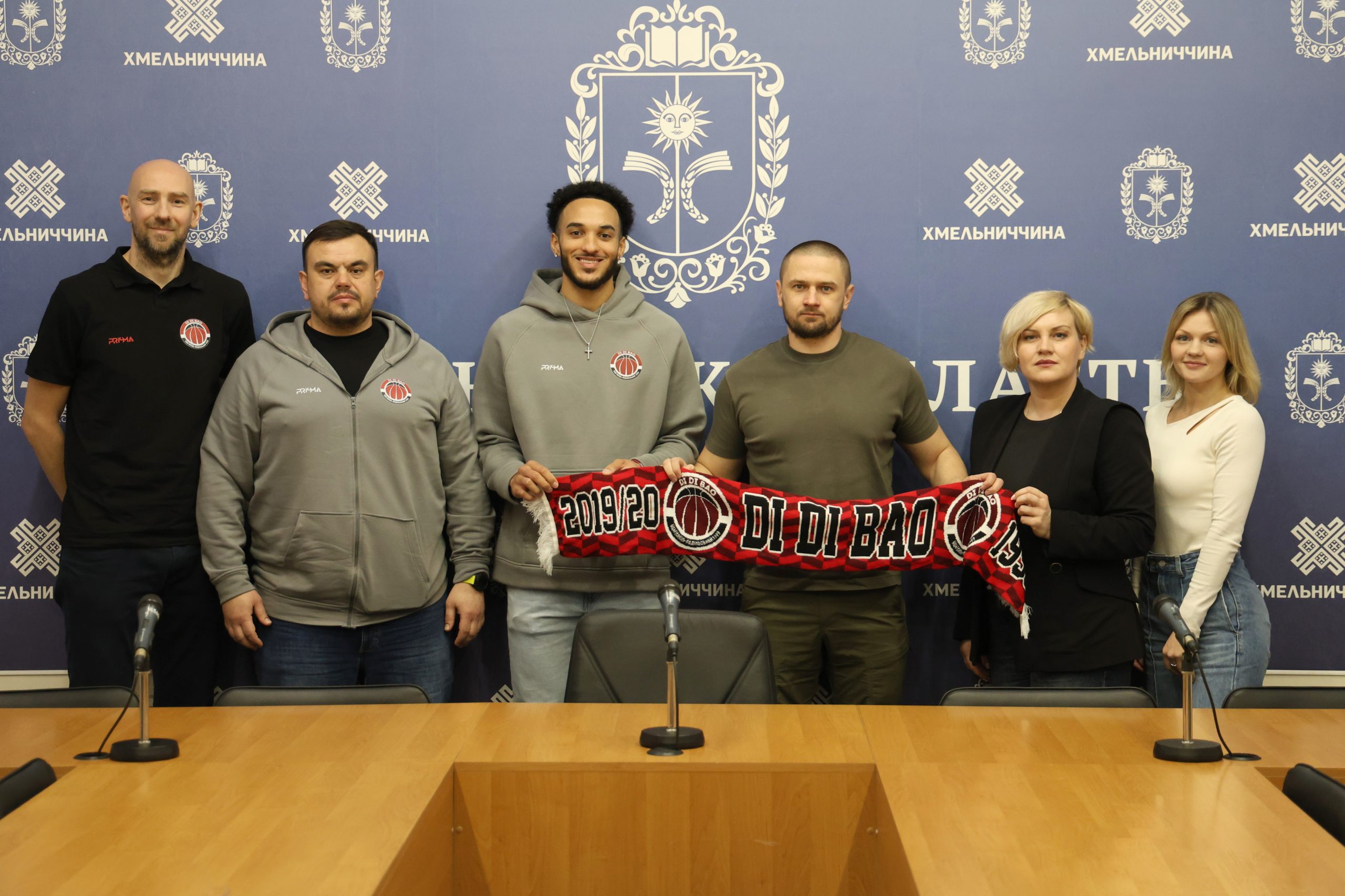 American Basketball Player Deriq Brown Visited Khmelnytskyi RMA