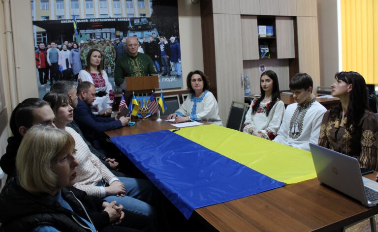 Ukrainian-American video meeting: cooperation in education, science, and the veteran movement