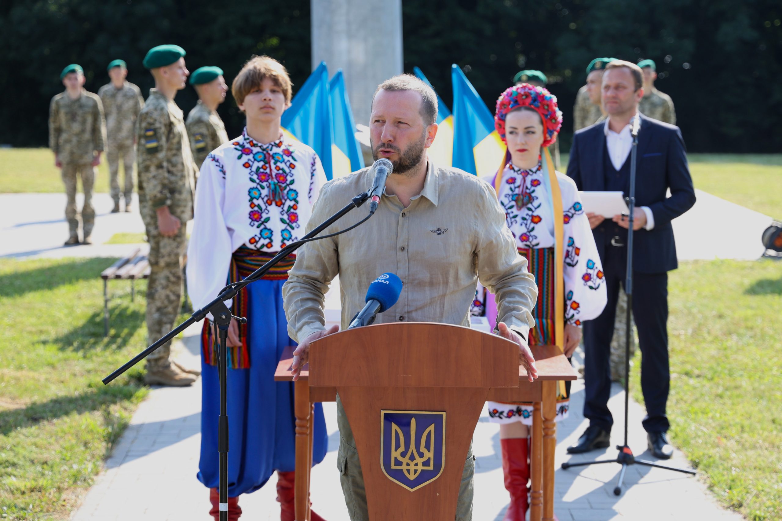 В області відбулися урочистості з нагоди Дня Української Державності 