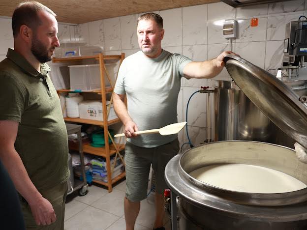 Сергій Тюрін відвідав крафтове виробництво «Родинне ремесло»