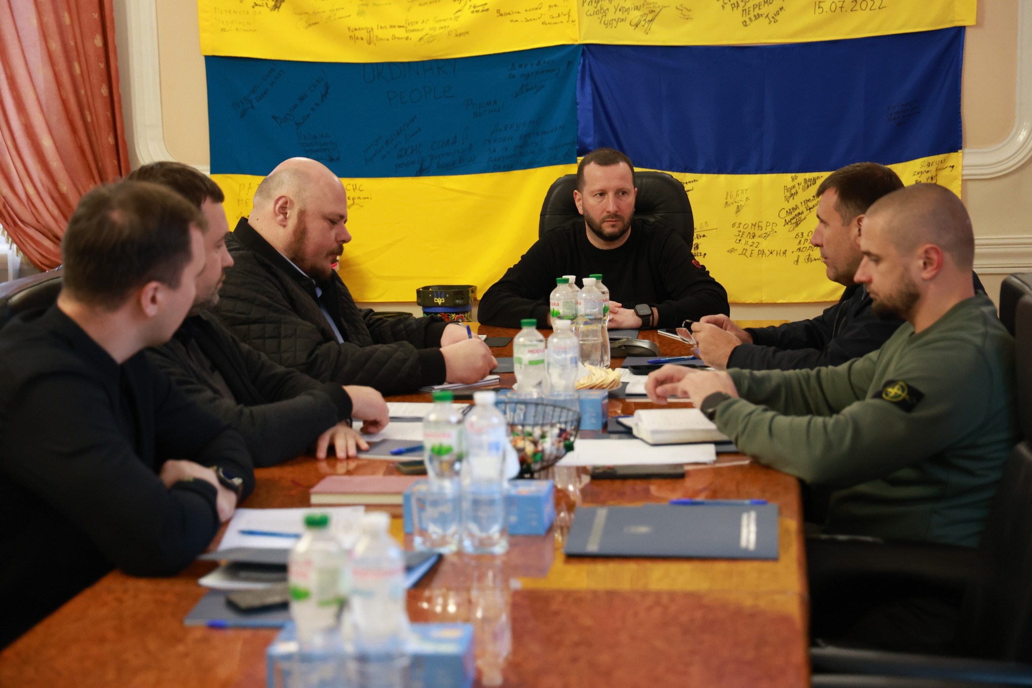 Сергій Тюрін провів робочу зустріч із народними депутатами від Хмельниччини