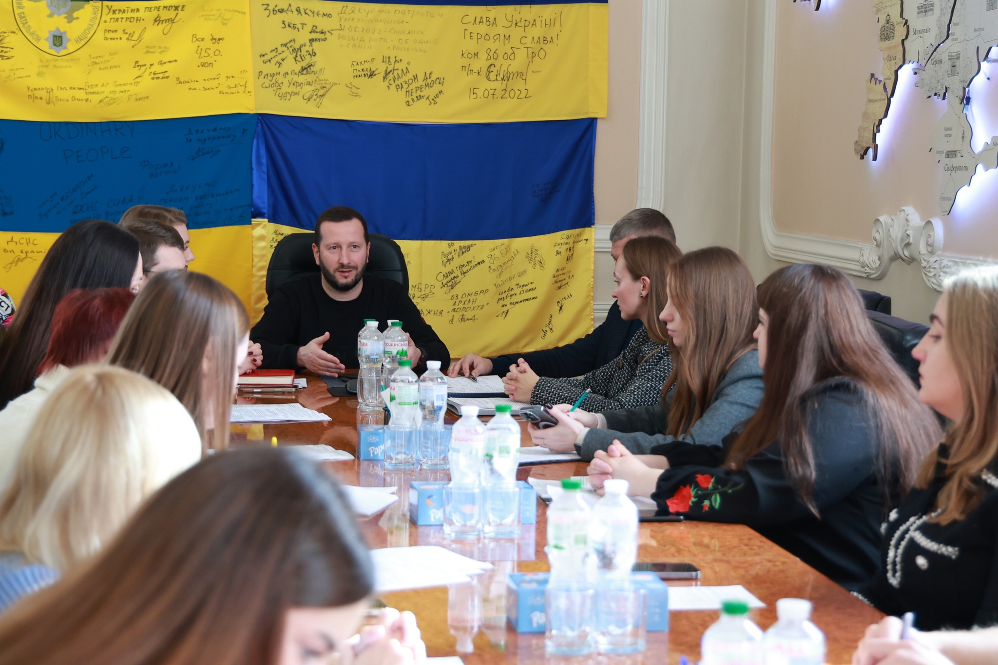 Сергій Тюрін провів робочу зустріч з представниками фахової вищої та передвищої освіти області