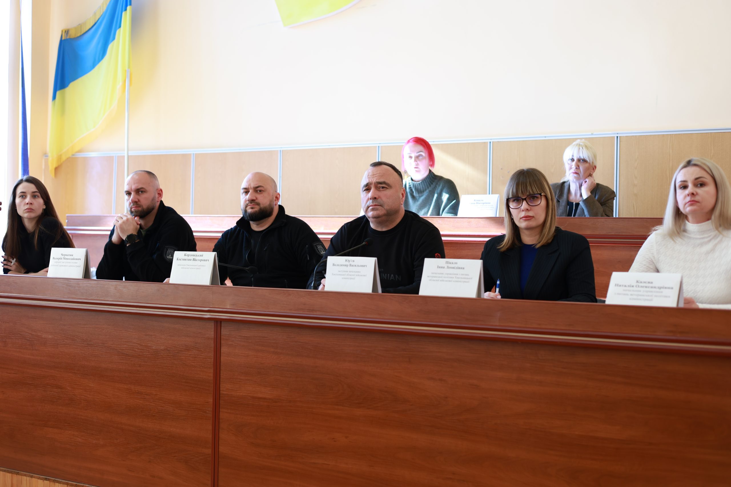 Володимир Юр’єв провів зустріч із керівниками громад Хмельницького району щодо покращення системи супроводу ветеранів