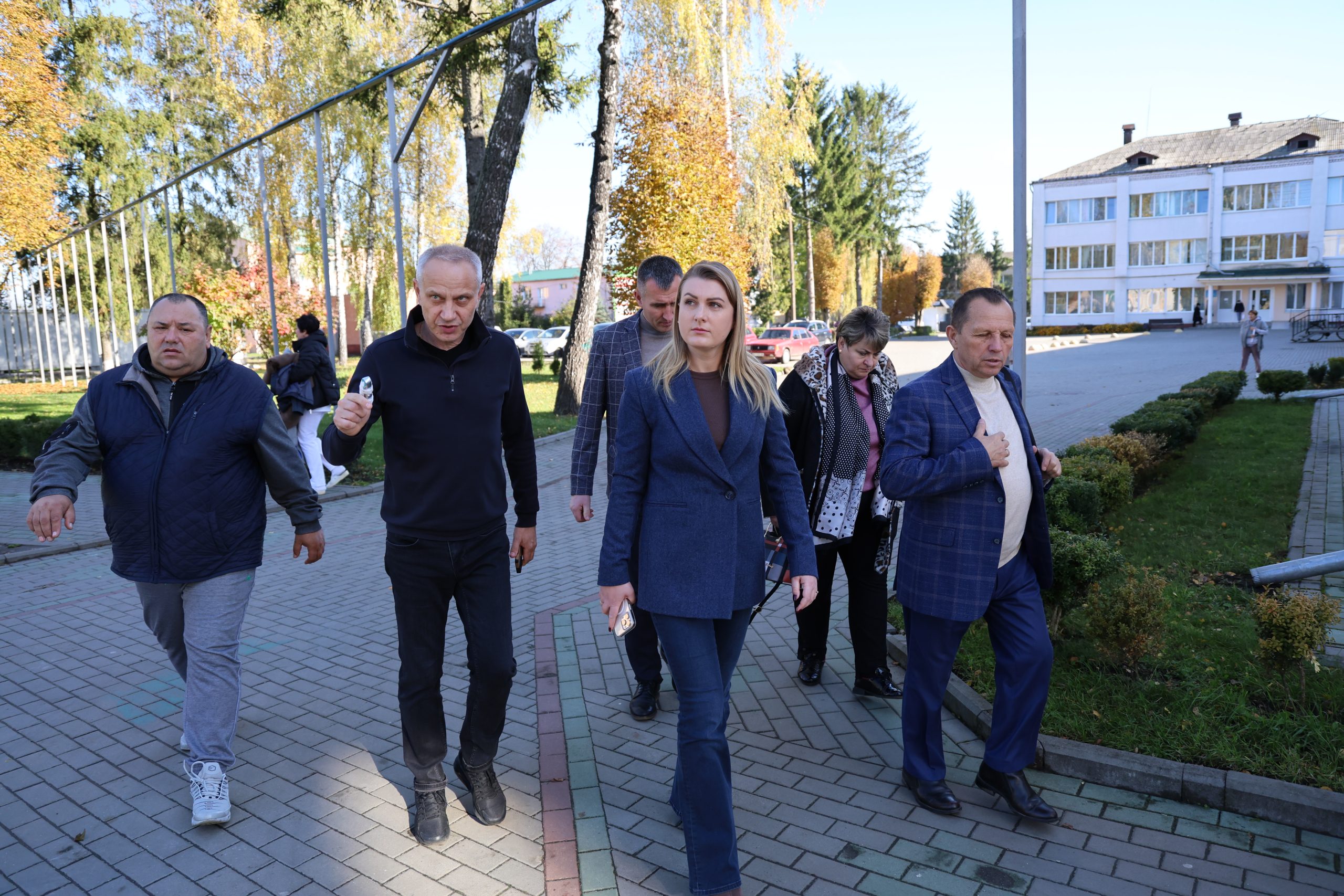 Оксана Вжешневська відвідала Старокостянтинівську багатопрофільну лікарню