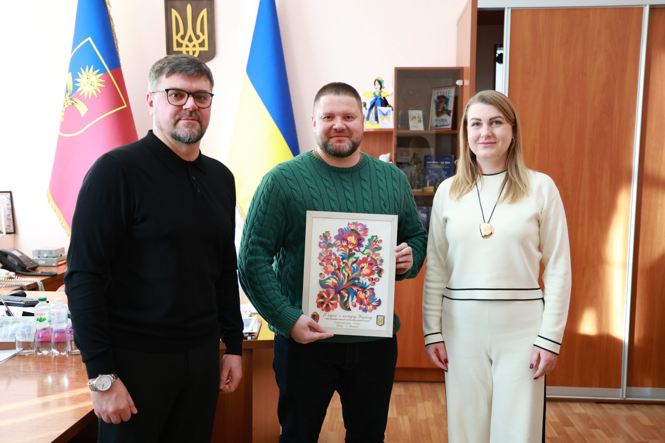 На Хмельниччині перебував Голова Федерації профспілок України Сергій Бизов