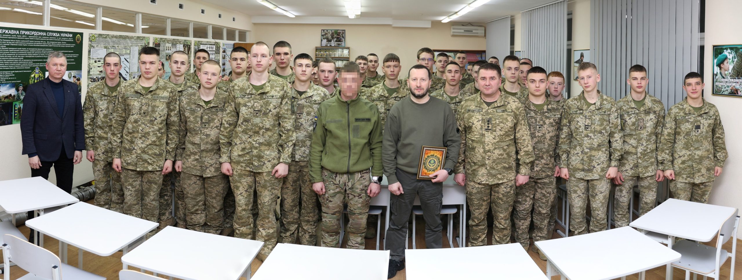 Сергій Тюрін зустрівся з ліцеїстами Військового ліцею Державної прикордонної служби України