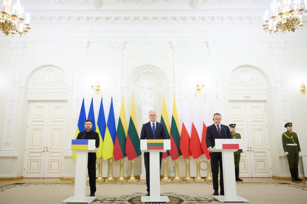 Президенти України, Польщі і Литви домовилися, що команди працюватимуть над посиленням співпраці в межах програм PURL та SAFE – Володимир Зеленський