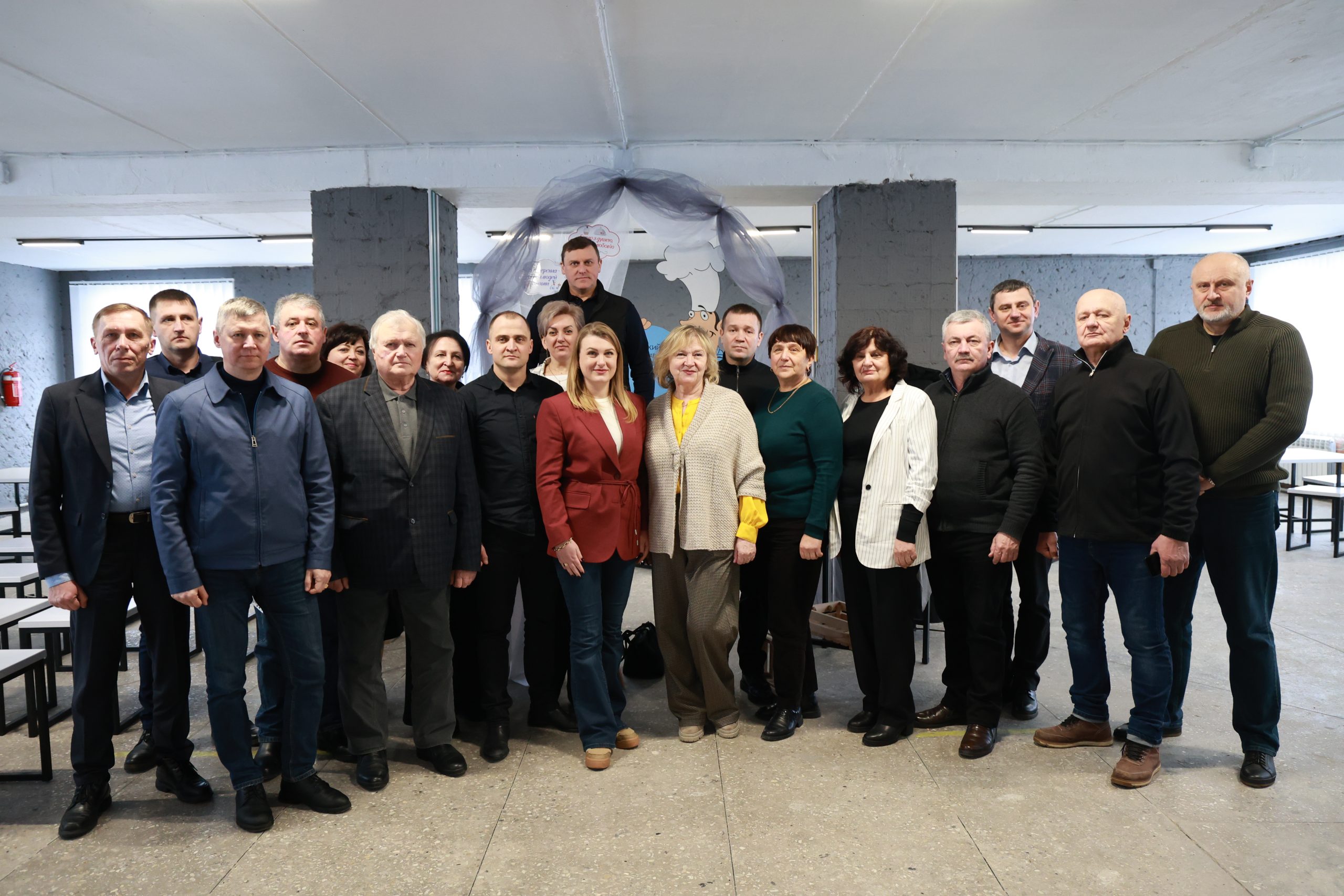 У Волочиському професійному ліцеї відкрили оновлену їдальню та навчальну майстерню