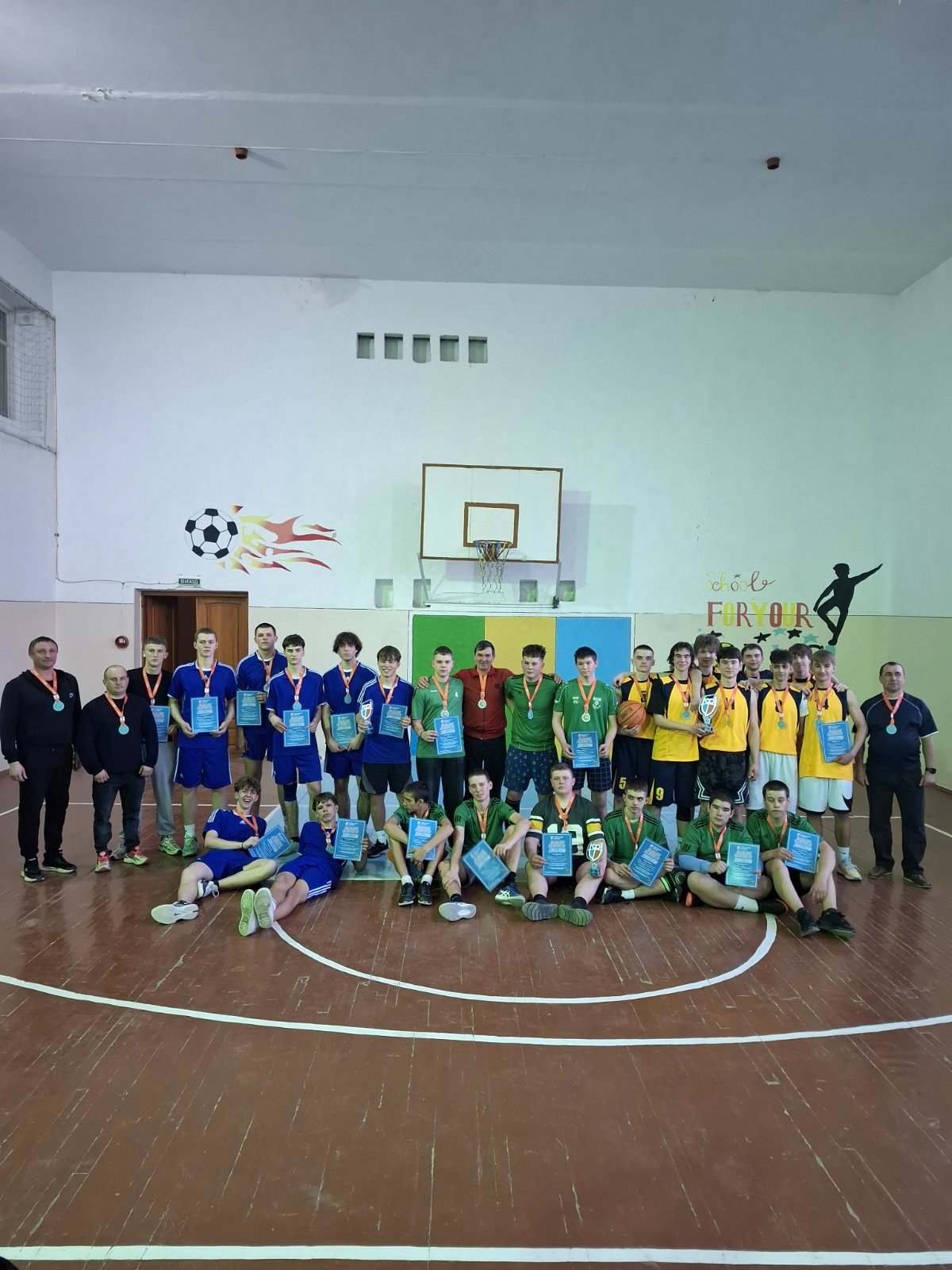 У Шепетівському районі завершився ІІІ етап змагань «Пліч-о-пліч. Всеукраїнські шкільні ліги» з баскетболу