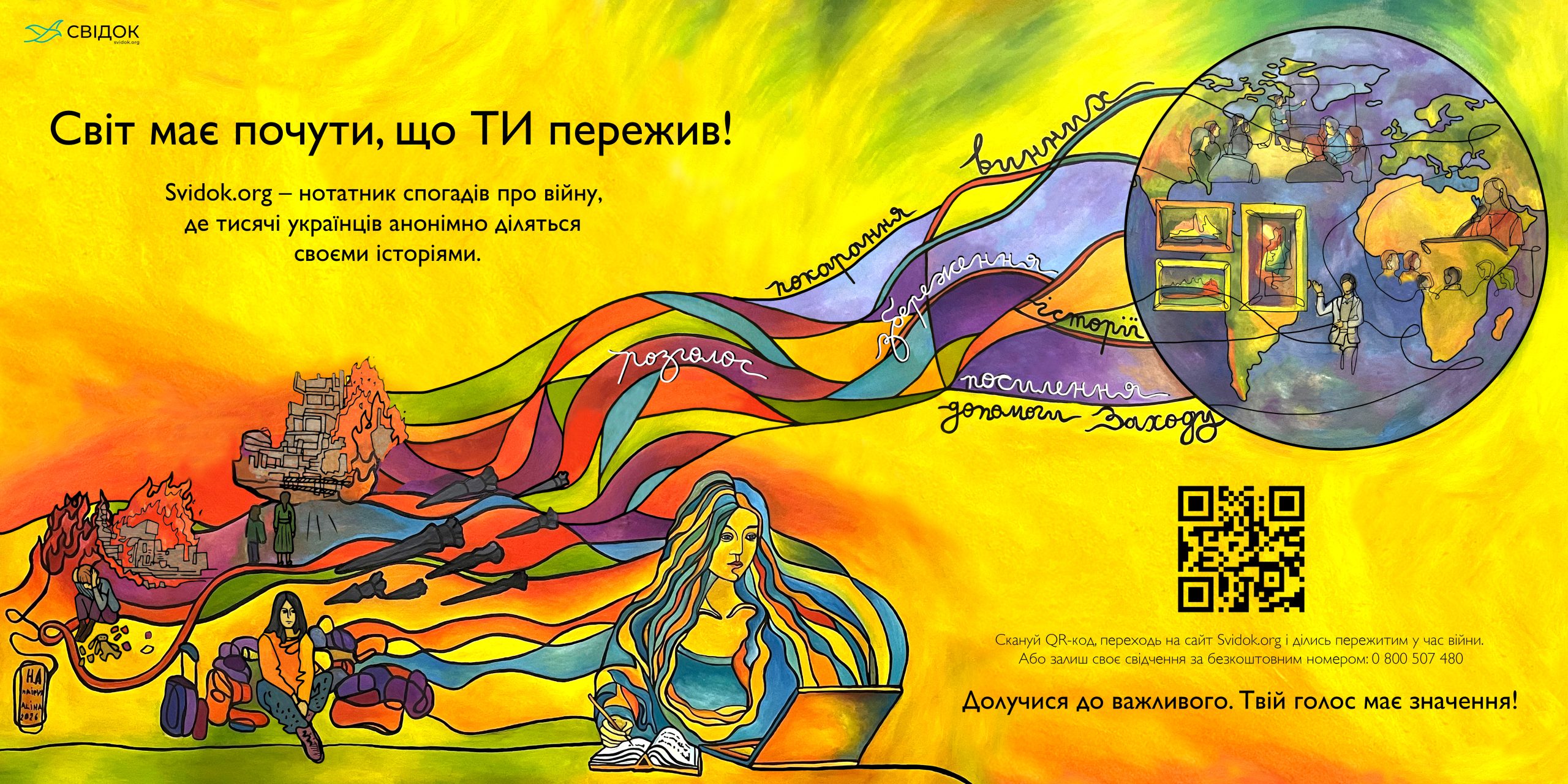 Платформа “Свідок” – воєнний щоденник українців, що збирає докази воєнних злочинів росіян для Міжнародного кримінального суду
