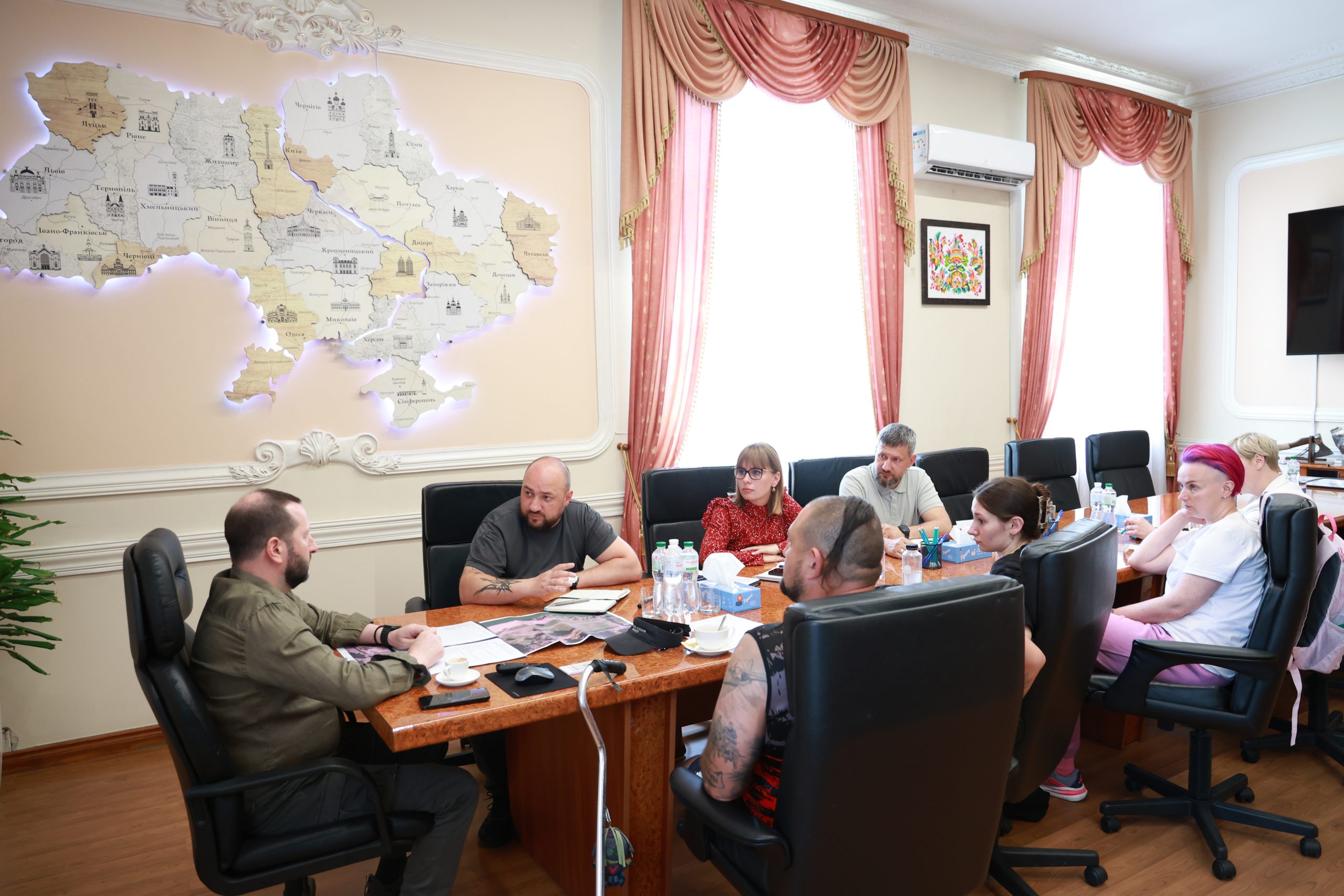 Сергій Тюрін провів засідання організаційного комітету з підготовки Фестивалю ветеранського спорту
