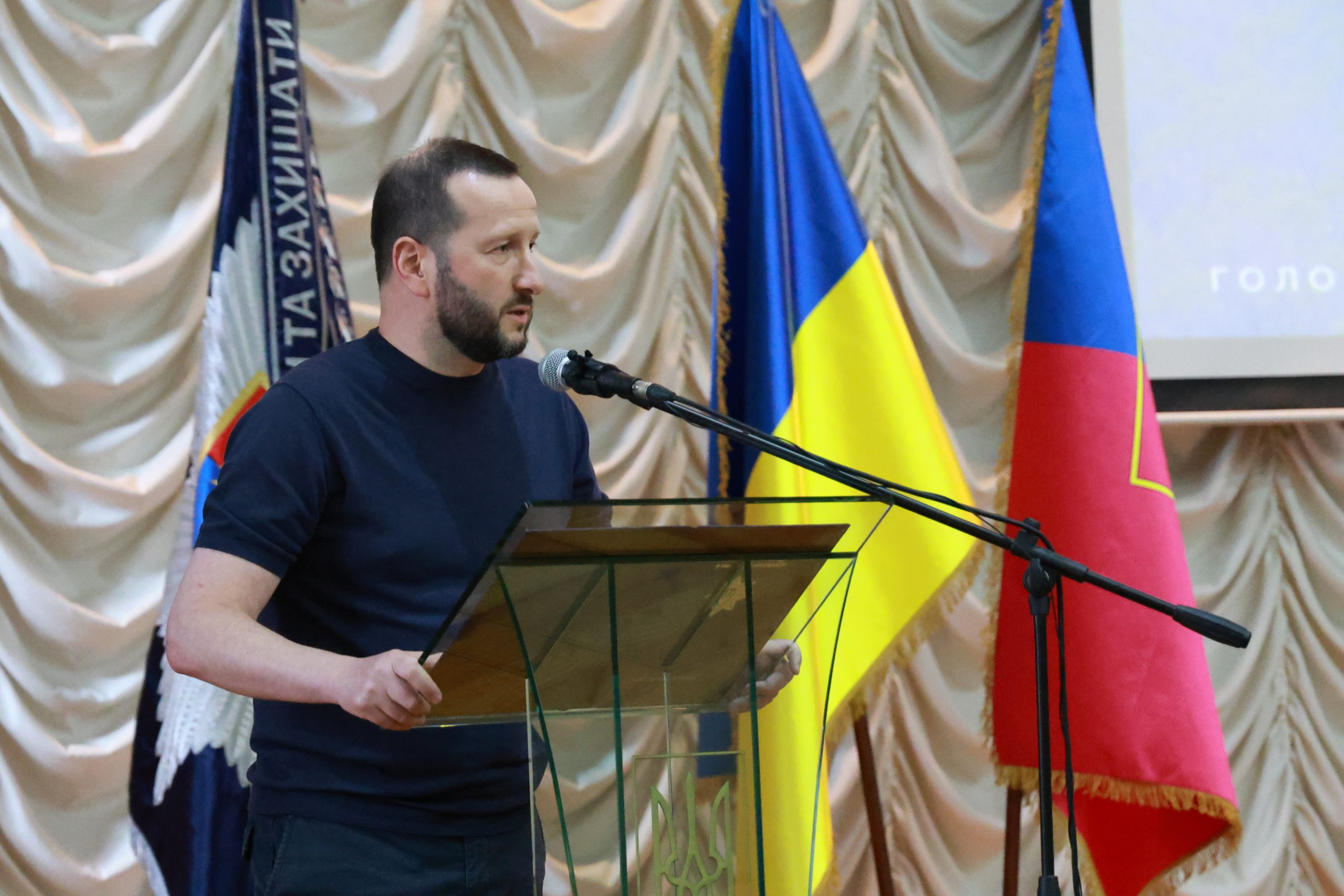 До Дня Національної поліції України Сергій Тюрін привітав правоохоронців Хмельниччини з професійним святом